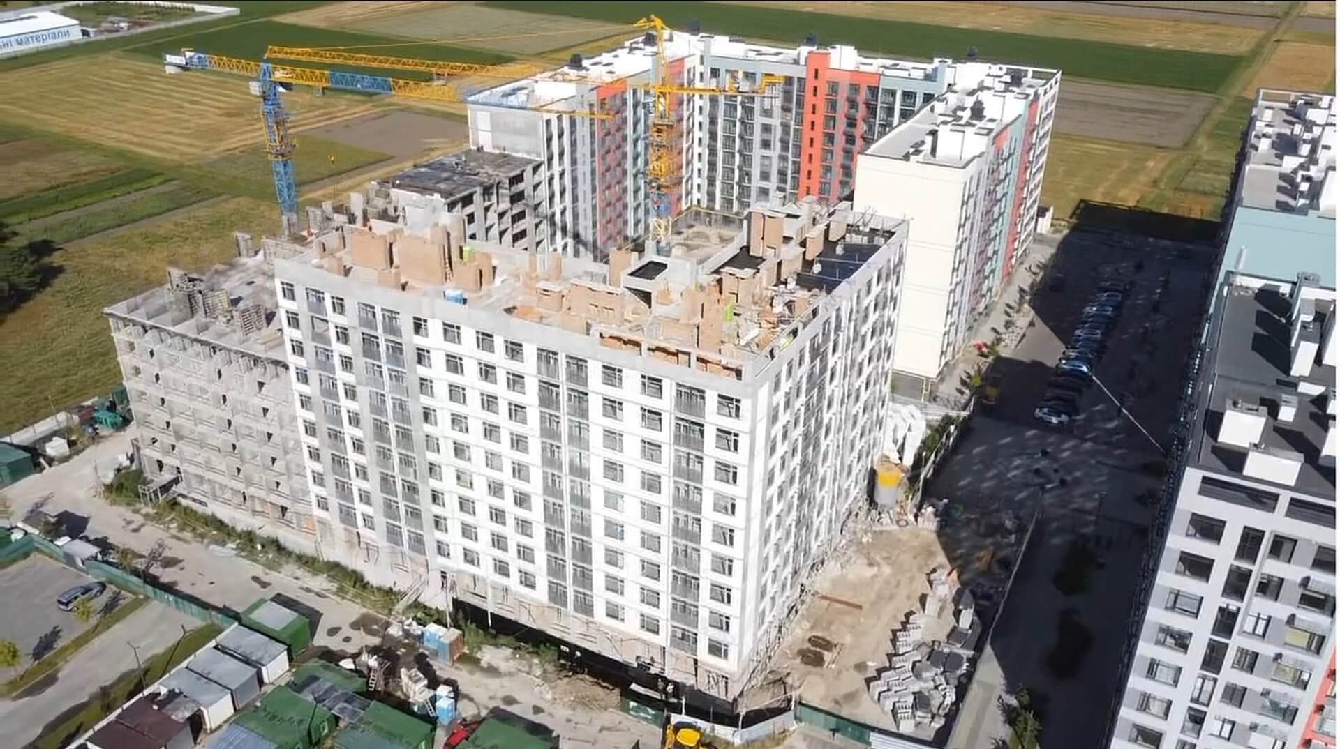 Хід будівництва ЖК Оптимісто, 31.07.2024 - фото звіт